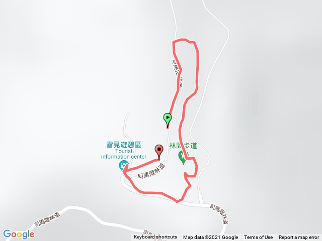 雪見林間步道