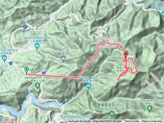 東眼山+庫斯營地