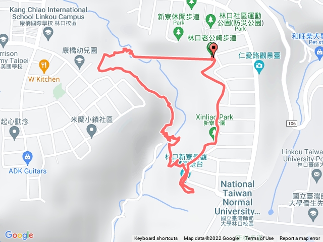林口老公騎步道