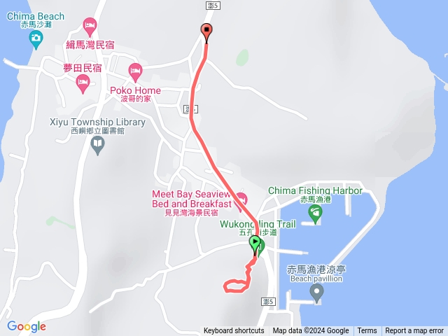 澎湖五孔頂步道預覽圖