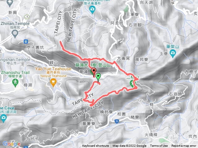 草湳-二格山-猴山岳-草湳