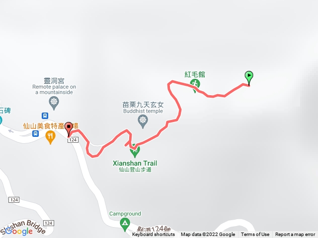 小百岳集起來仙山登山步道202207211533