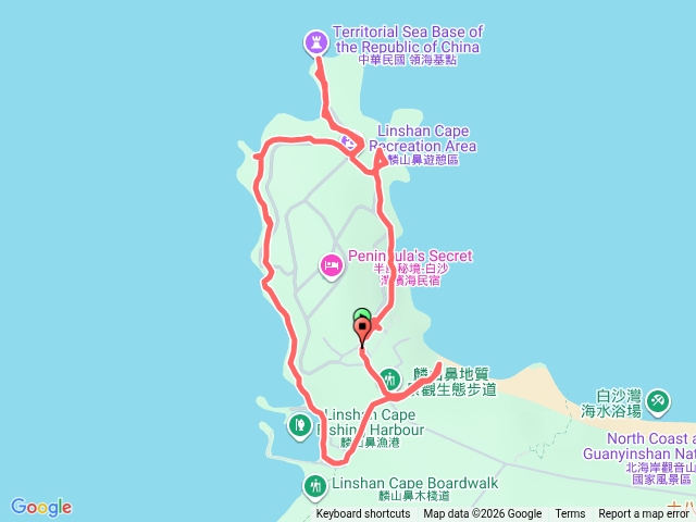 麟山鼻地質景觀生態步道預覽圖