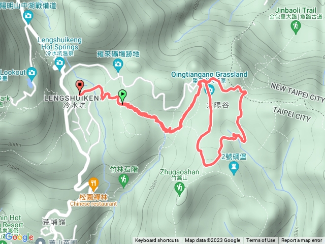 冷水坑一擎天崗