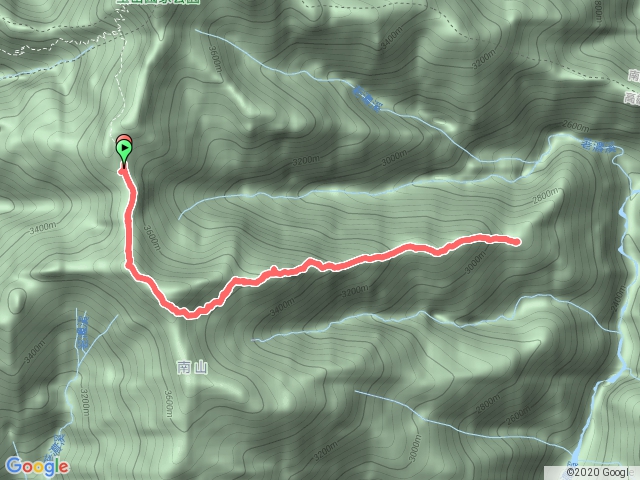 圓峰山屋來回鹿山