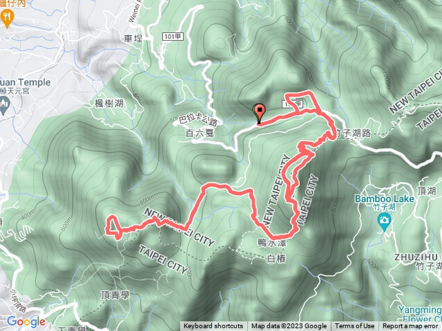 大屯山端午燒卡行遇只比盲蛇大一點的蛇