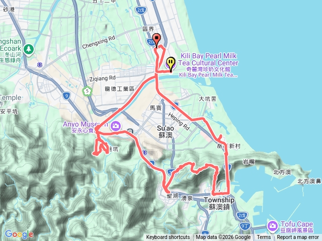 武荖坑-七星嶺-無尾港