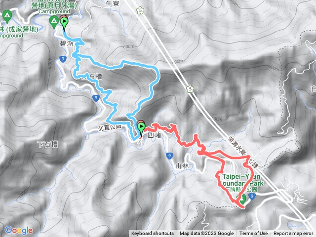 20230701及08淡蘭古道南路碧湖至四堵段(含四堵山及湖底嶺)