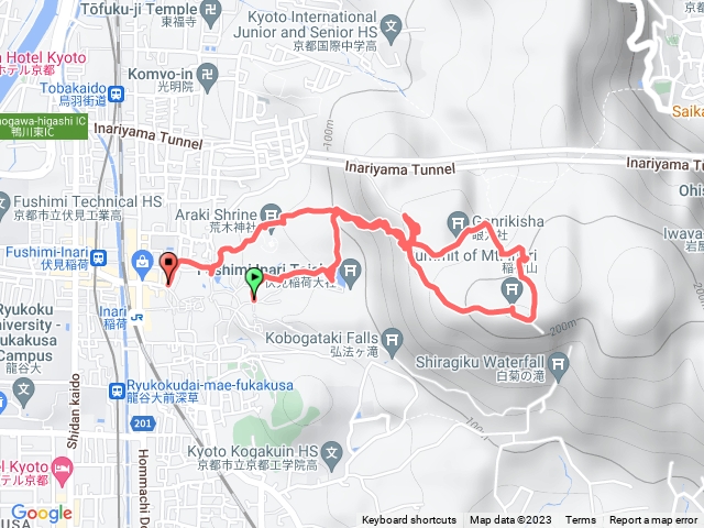 伏見稻荷神社山