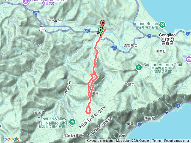貢寮 大嶺古道-龍崗山-五酒桶山-人腦聖地預覽圖