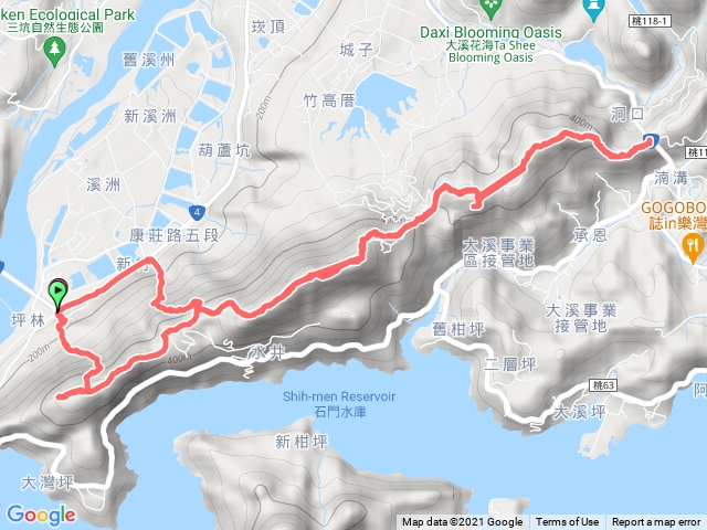 新溪洲山頭寮山連峰縱走