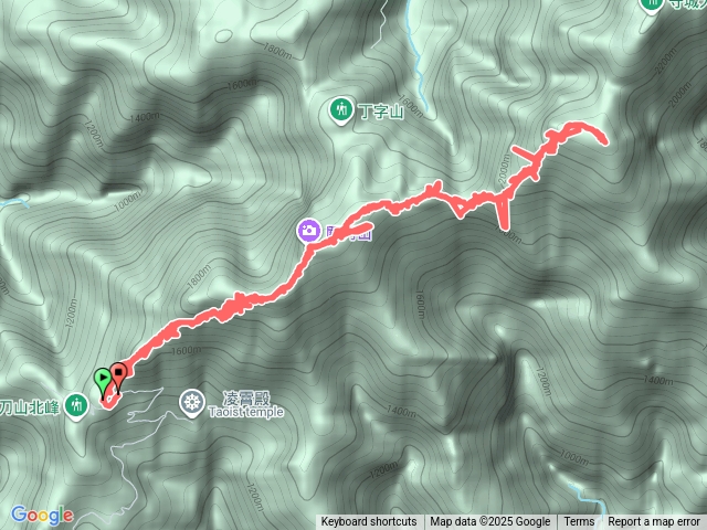 關刀山～守關山