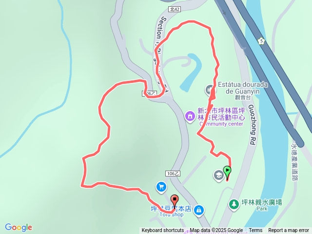 坪林觀音台-水柳腳步道(2025-12-20)