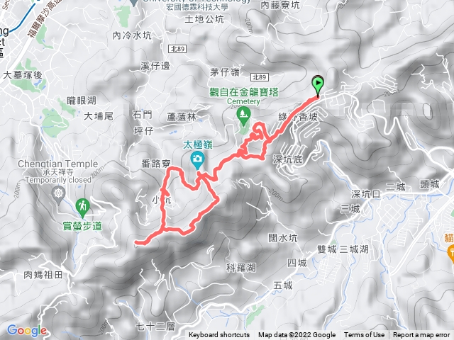 青空萬里的天上山