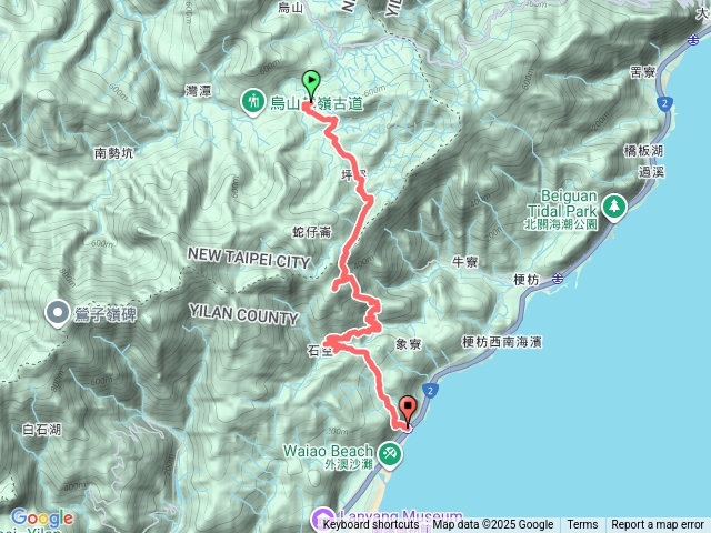 20250817 坪溪古道-石坑山- 石空古道-外澳