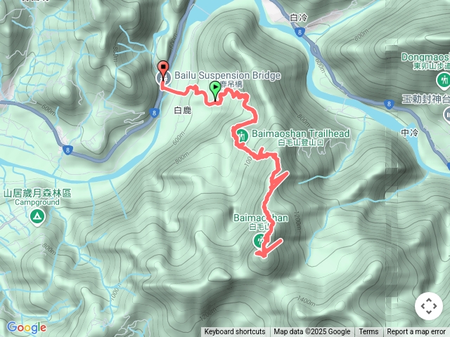 谷關白毛山（七雄老六）