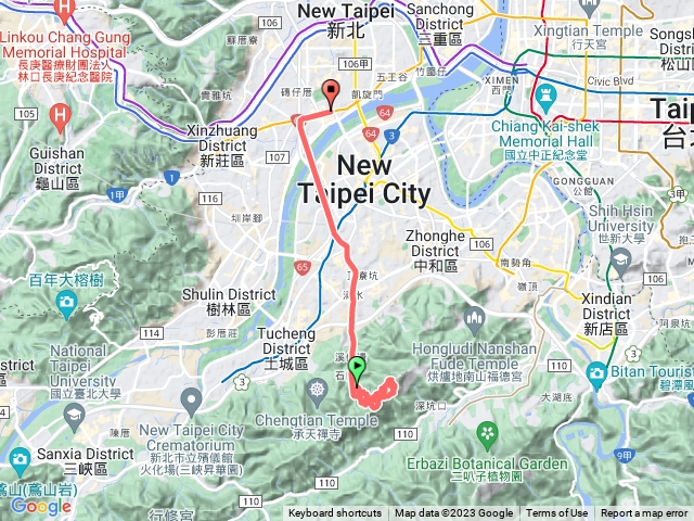 土城太極嶺五城山將軍嶺文筆山山中湖