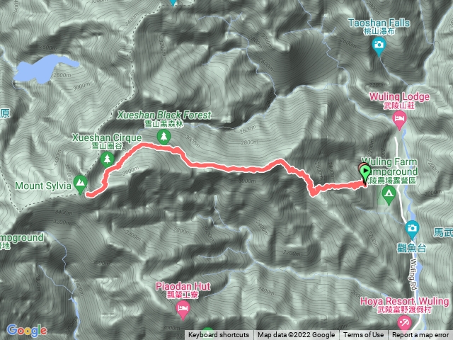 20220418 雪山主東單攻第二停車場上