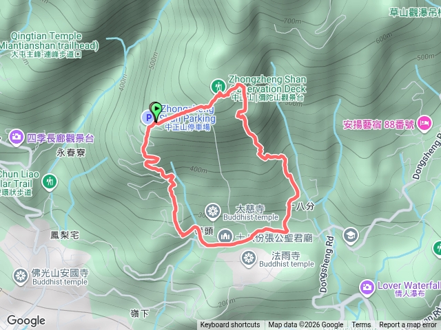 中正山環狀步道預覽圖