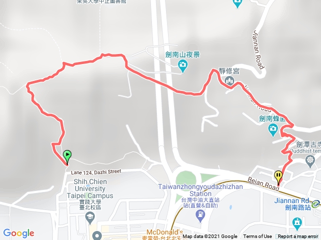 雞南山劍南路