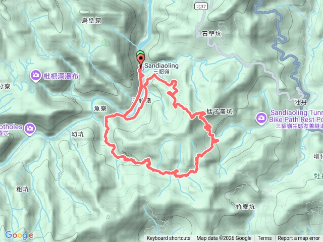 涼涼團04-10三貂嶺頂坑山大煙囪溪畔古道