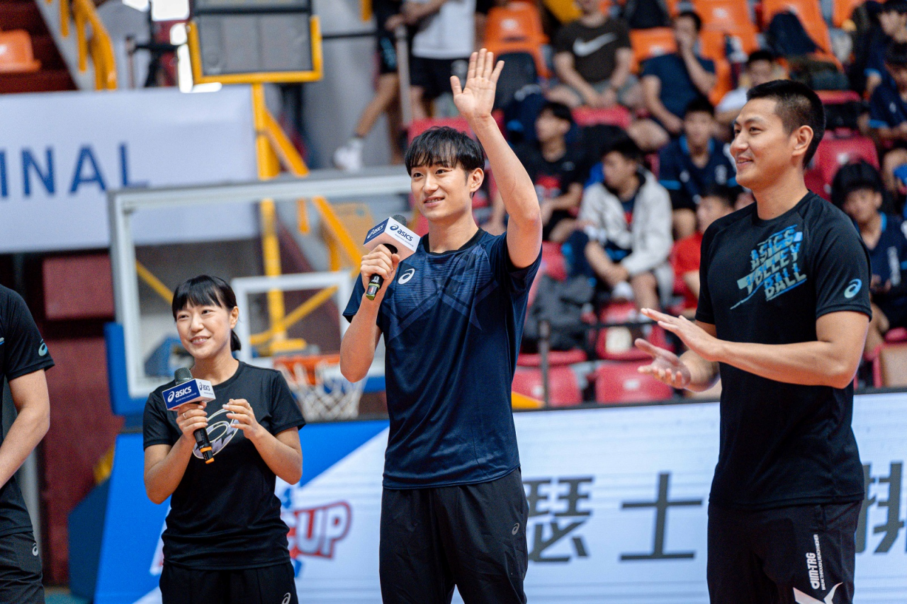 【品牌動態】日本球星柳田將洋首度來台與粉絲同歡 慶賀亞瑟士盃排球錦標賽10周年里程碑