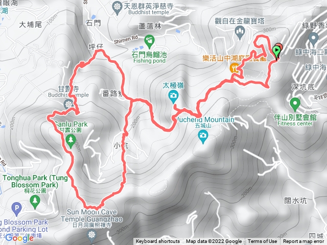 遇見青春美少女的天上山
