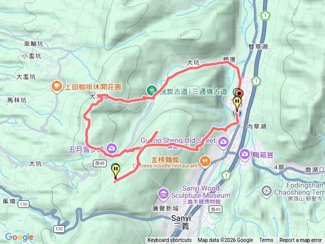 三通嶺古道O繞預覽圖