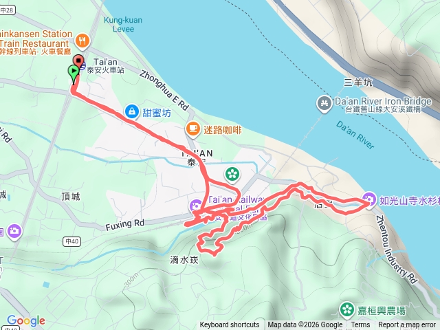 后里 - 泰安登山步道