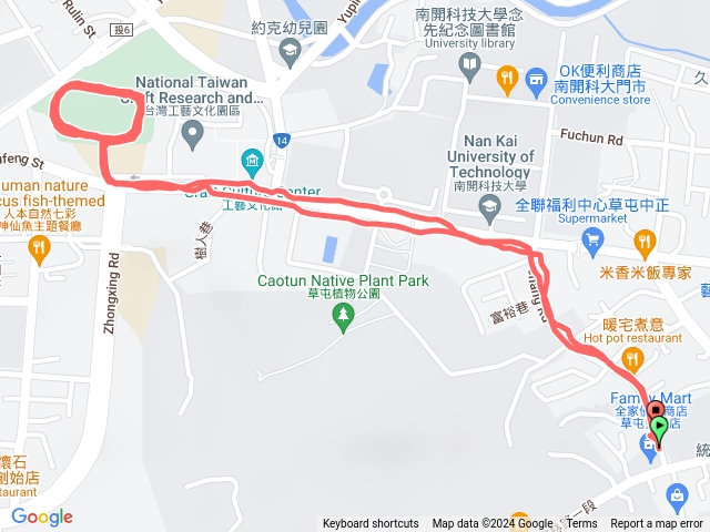 中山公園 - 健行筆記