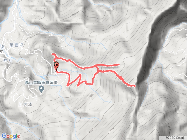 20200721紅毛山、無名山、大坪山、優美林道