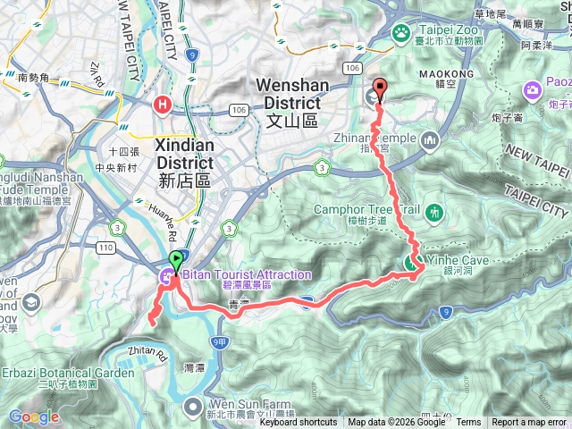 2025微笑山線之新店和美山+銀河洞越嶺預覽圖