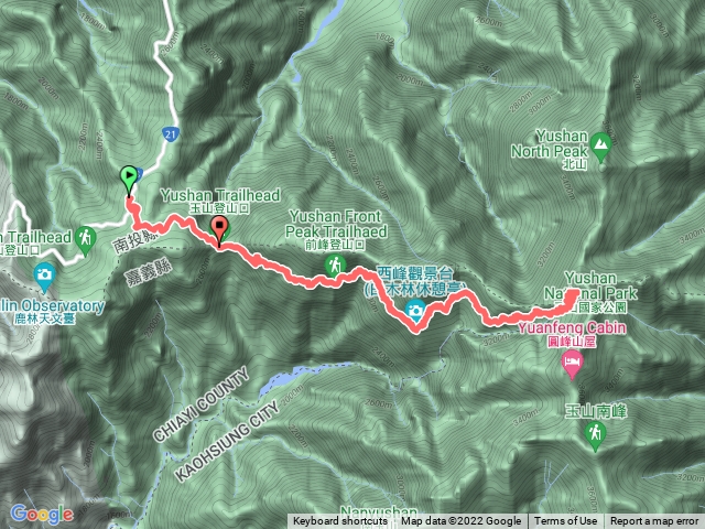 玉山主峰單攻
