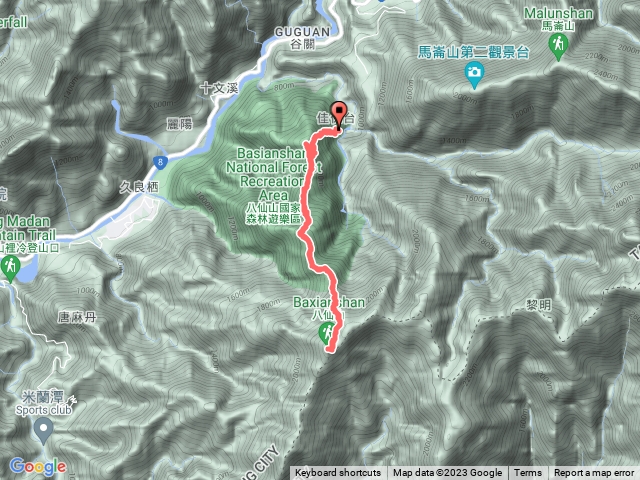 2023/10/27八仙山+佳保台山