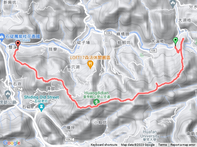 新北石碇 皇帝殿全稜縱走