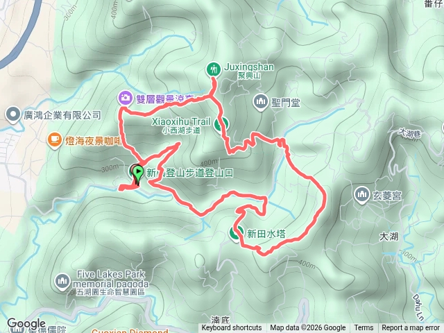 新田登山步道（聚興山、大湖山）預覽圖