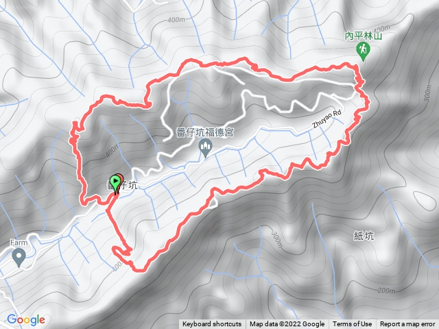 平湖東西步道 內平林山