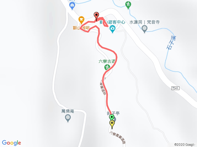 獅頭山藤坪步道2公里