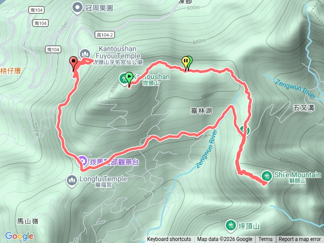 崁頭山獅額山縱走