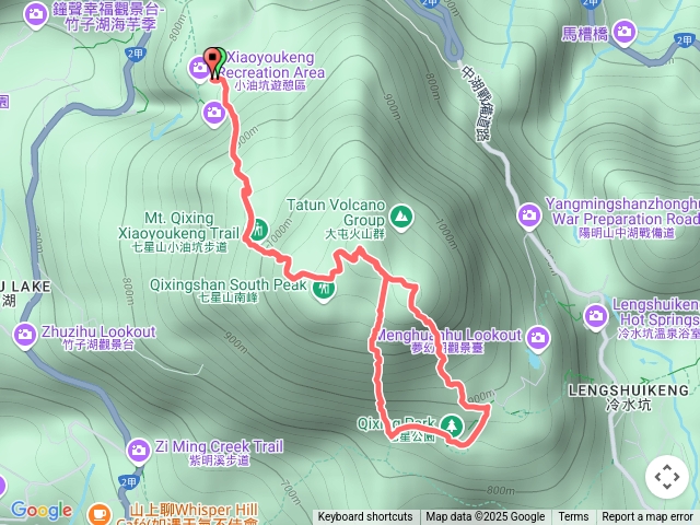 七星山二出東峰主峰七星公園