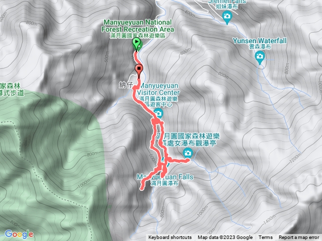 滿月園森林遊樂區隨意行