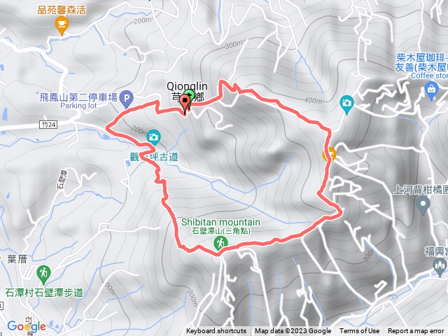 飛鳳山 已知路 無停留 一直走