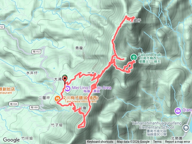 20240323_台南楠西 獵鷹尖 難山 龜子頭坑山 福光山 梅峰 竹子尖山預覽圖