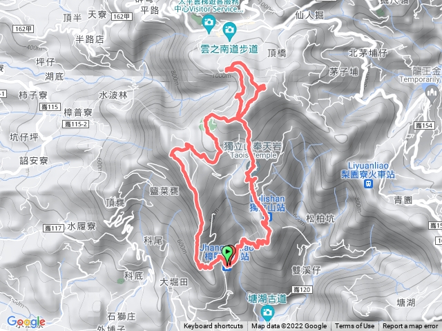 阿拔泉山-紅南坑-大籠頂-獨立山