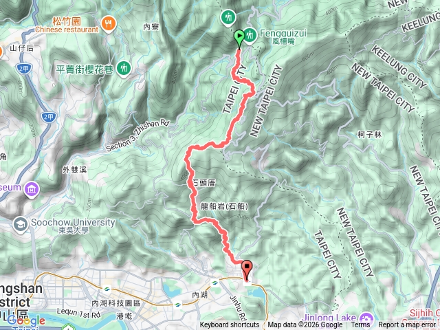 琳-（4）台北大縱走第四段（風櫃嘴到大湖公園））