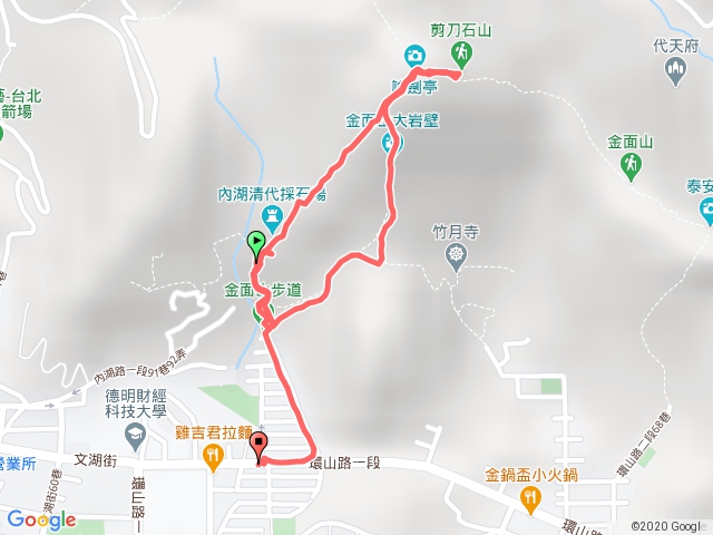 金面山剪刀石朝聖