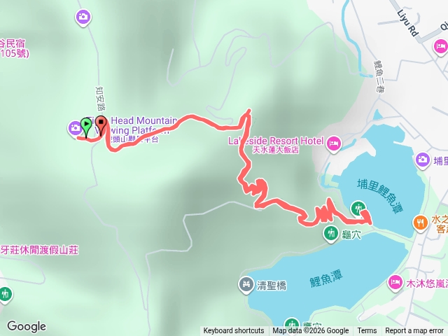 虎頭山鯉魚潭步道