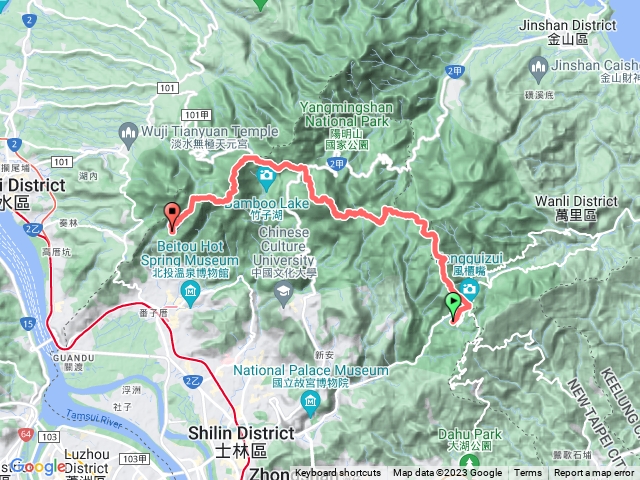 陽明山東西大縱走_20231019