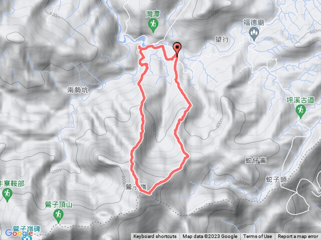 灣潭崙、鶯仔嶺、打鐵寮山O走