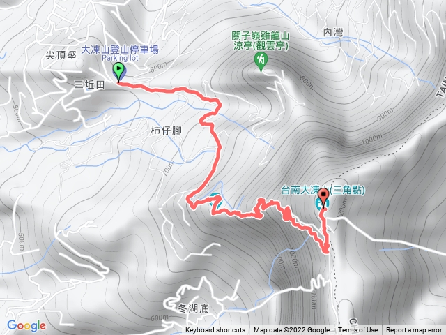 台南第一高峰-大凍山